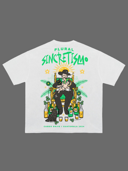 Bundle T-shirt + Stickers Plural Sincretismo (Pre Sale)